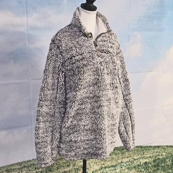 GRIZZLY SHERPA | QUARTER ZIP MOCK NECK PULL-OVER - Picture 11 of 15